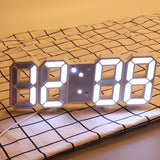 3D LED Digital Wall Clock