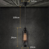 Industrial Vintage Hanging Pendant Lamp