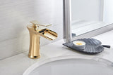 Waterfall Type Single Handle Basin Faucet