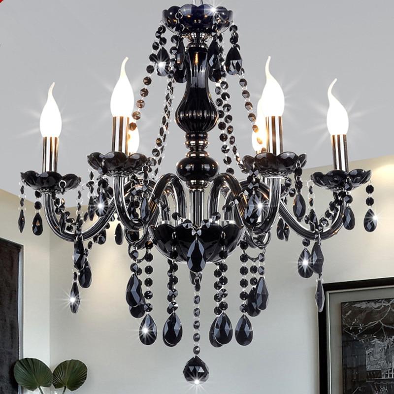 Modern Retro Drop Crystal Chandelier