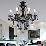 Modern Retro Drop Crystal Chandelier