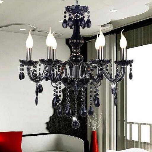 Modern Retro Drop Crystal Chandelier