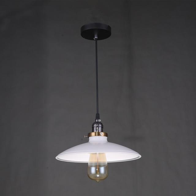 Vintage Retro Metal Shade Hanging Lamp