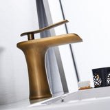 Waterfall Type Single Handle Basin Faucet