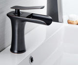 Waterfall Type Single Handle Basin Faucet