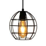 Spherical Hanging Cage Drop Ceiling Light