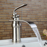 Vintage Brass Waterfall Faucet