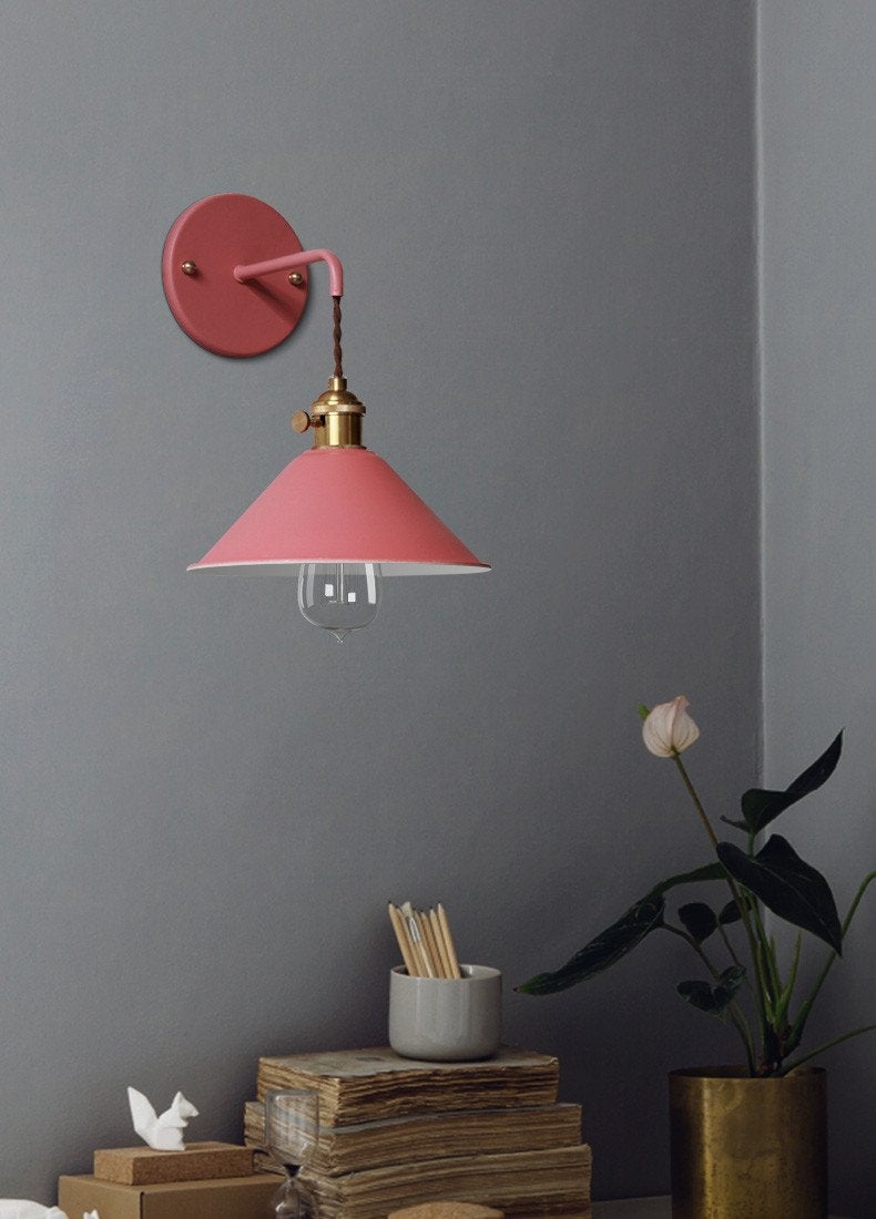 Vintage Plated Wall Lamp