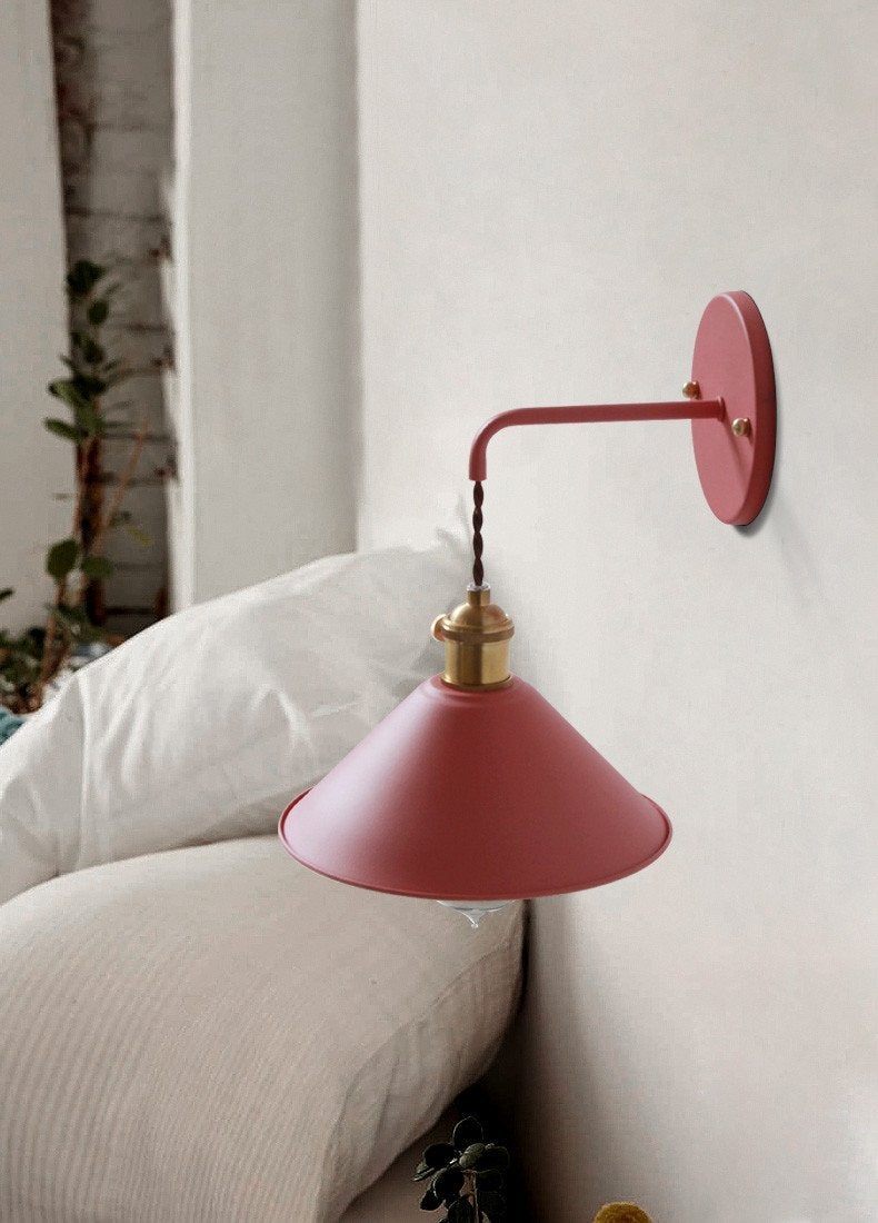 Vintage Plated Wall Lamp