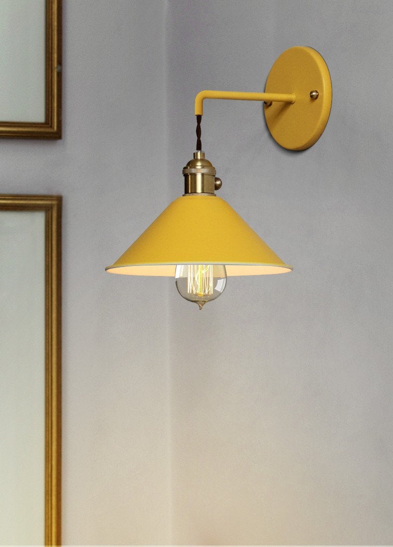 Vintage Plated Wall Lamp