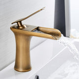 Waterfall Type Single Handle Basin Faucet