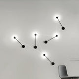 Minimalist Circular Art Deco LED Wall Lamp