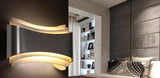 Modern LED Curved Wall Lamp