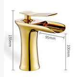 Waterfall Type Single Handle Basin Faucet