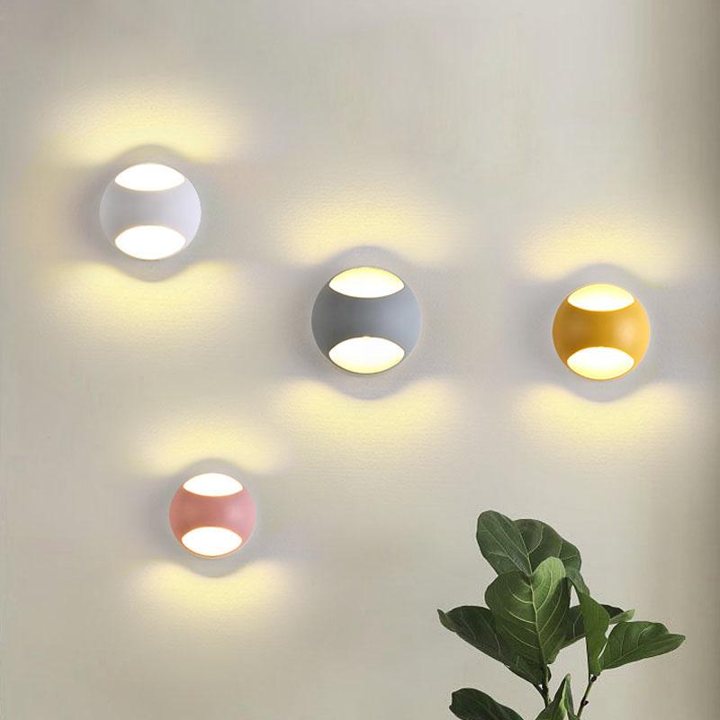 Modern Light Bounce Circular Lamp