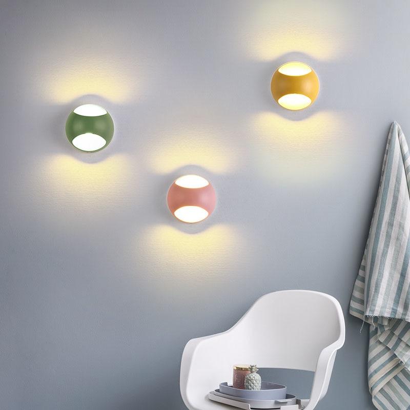 Modern Light Bounce Circular Lamp