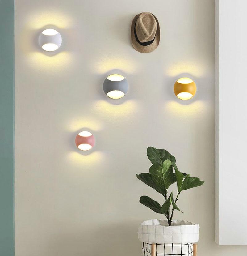 Modern Light Bounce Circular Lamp