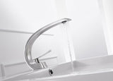 Modern Crane Design Single Handle Basin Faucet