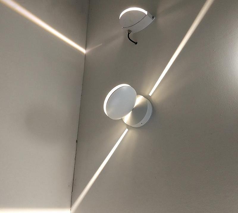 Circular Wall Mount LED Sconce Lamp