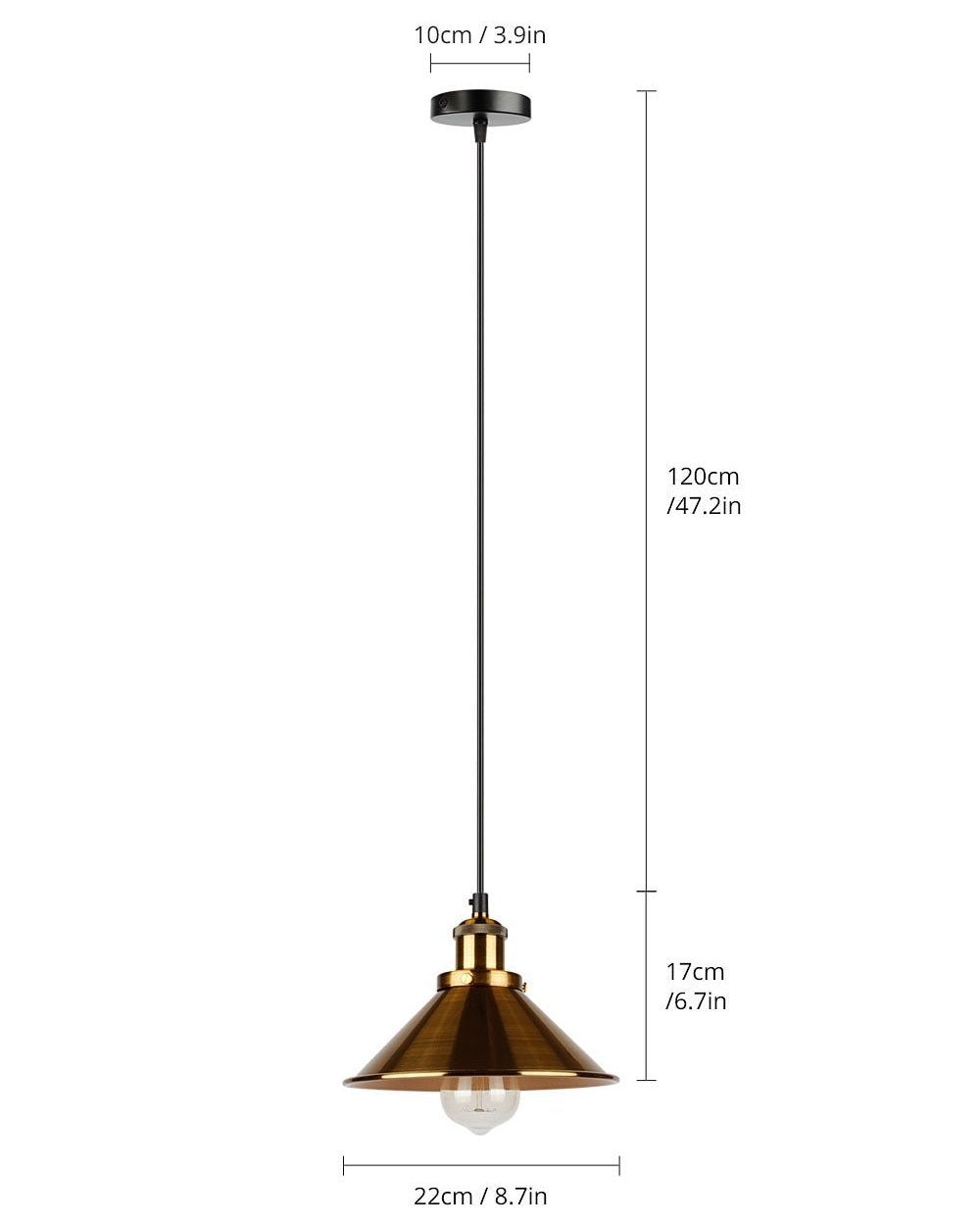 Modern Shade Hanging Lamp