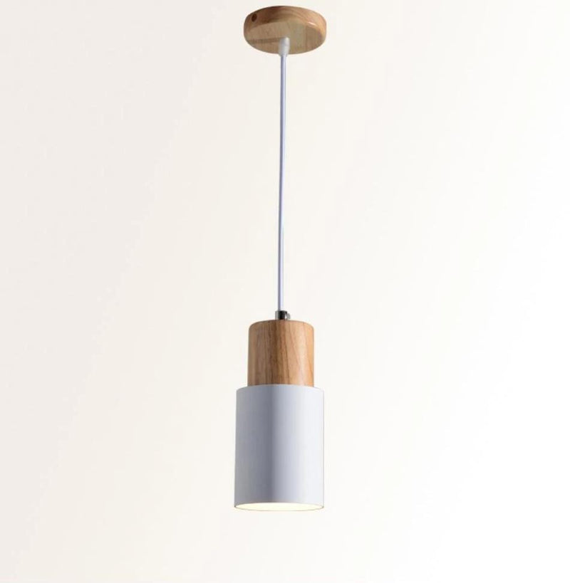 Designer Nordic Wooden Base Hanging Light