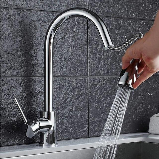 Retractable Kitchen Faucet