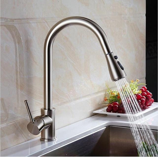 Retractable Kitchen Faucet