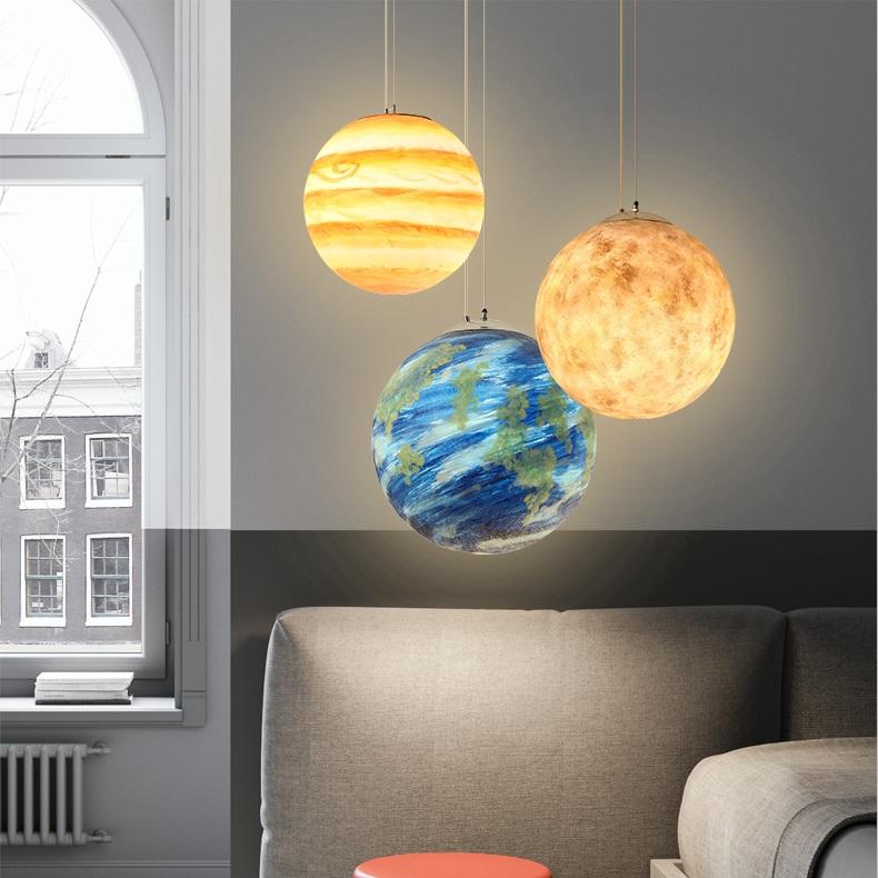 Milky Way Galaxy Pendant Lamp