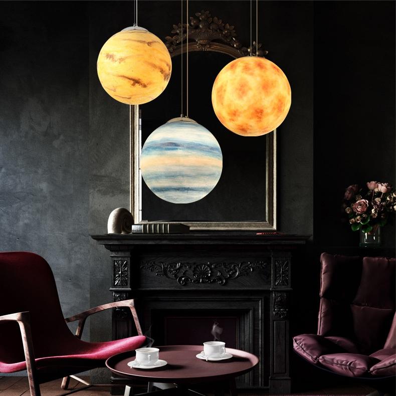 Milky Way Galaxy Pendant Lamp