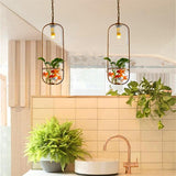 Modern Hanging Planter Lamp