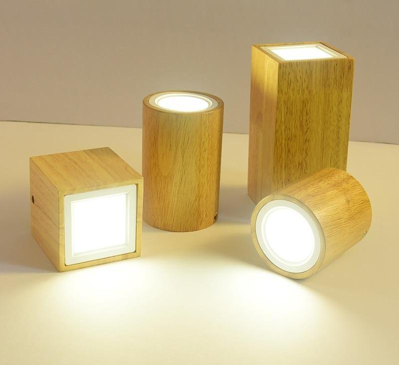 Modern Nordic LED Ceiling Circle Square Lights