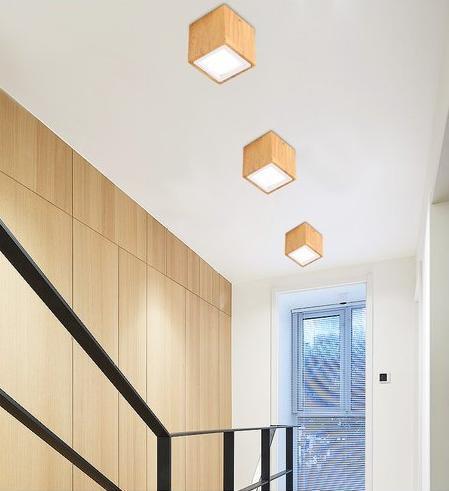 Modern Nordic LED Ceiling Circle Square Lights