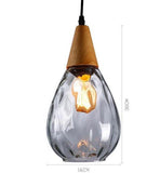 Modern Nordic Drop Glass Pendant Lamp