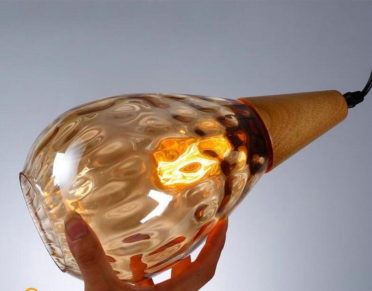 Modern Nordic Drop Glass Pendant Lamp