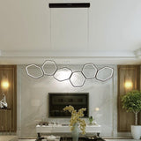 Art Deco LED Geometric Chandelier