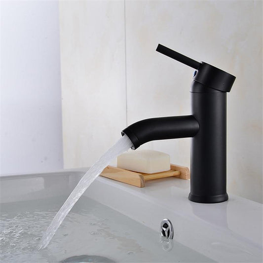 Stainless Steel Black Matte Finish Faucet