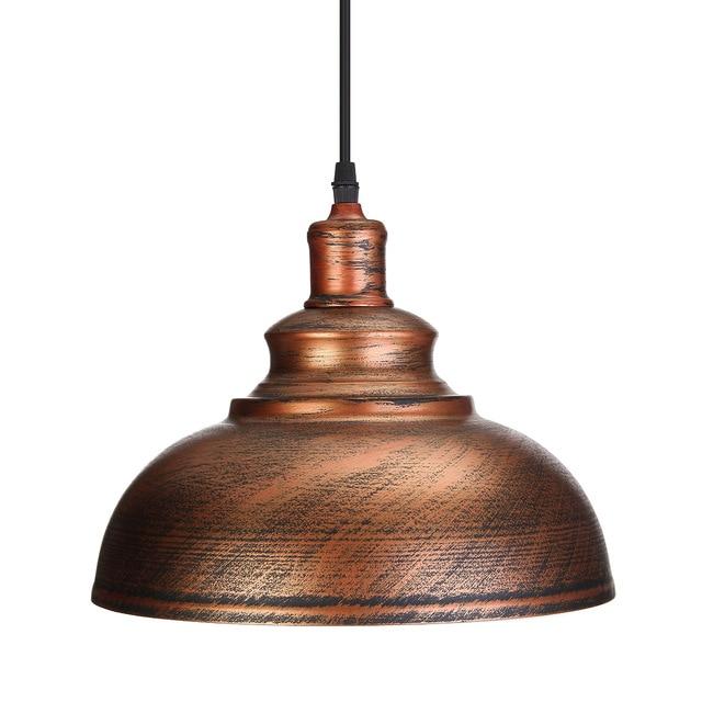 Vintage Industrial Dome Hanging Lamp