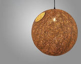 Vintage Wicker Pendant Lamp