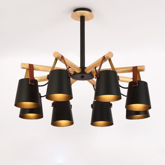 Modern Nordic Drop Down Pendant Chandelier