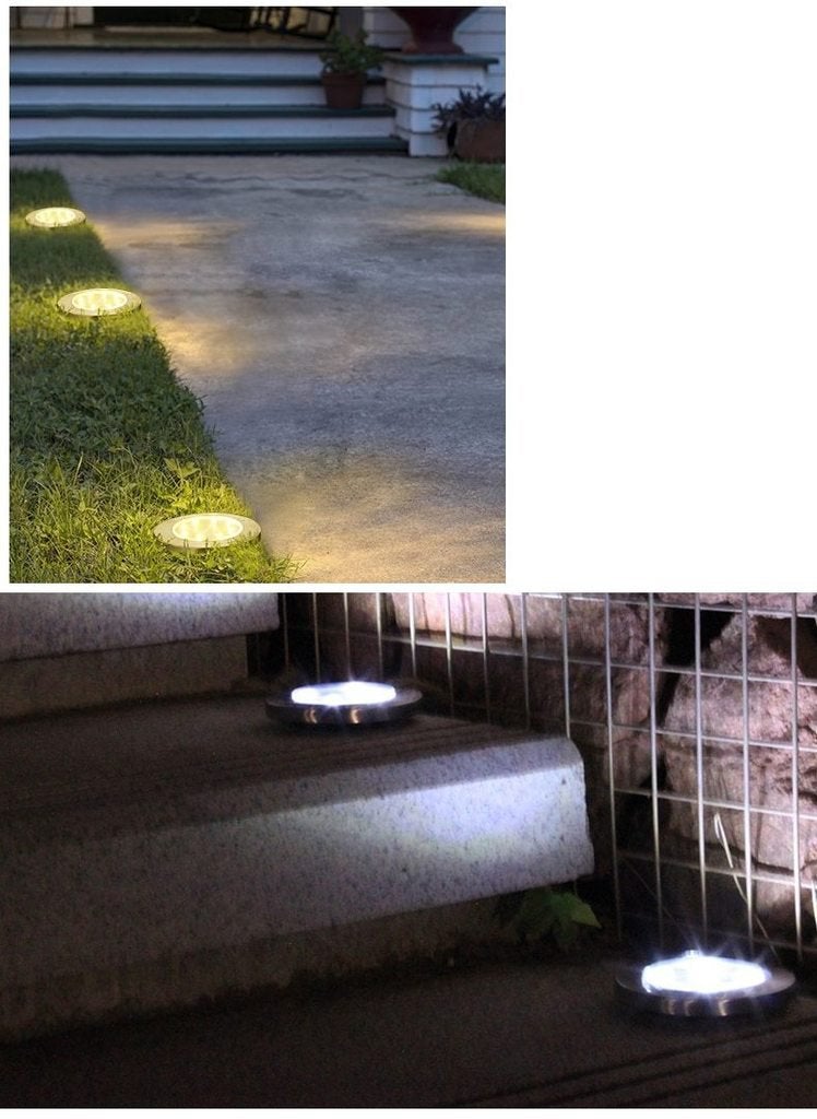 Solar Powered Garden Ground LED Light