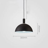 Modern Nordic Round Lampshade Hanging Light