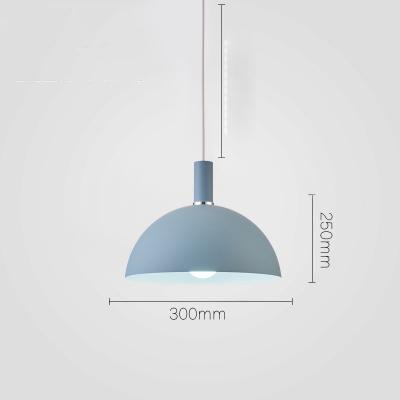 Modern Nordic Round Lampshade Hanging Light