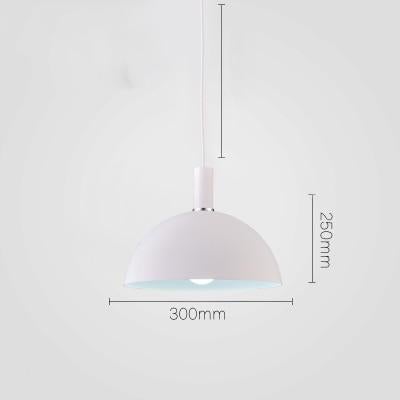 Modern Nordic Round Lampshade Hanging Light