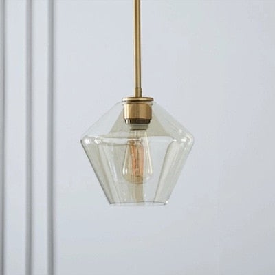 Hanging Glass Pendant Lamp