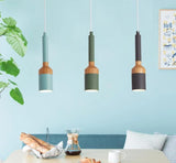 Nordic LED Brush Pendant Light