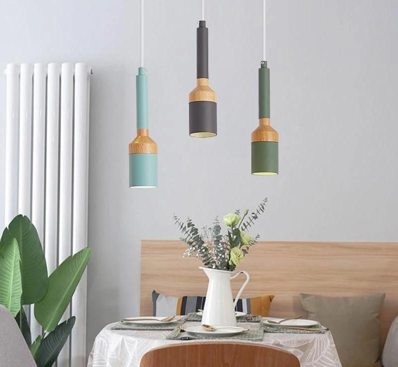 Nordic LED Brush Pendant Light