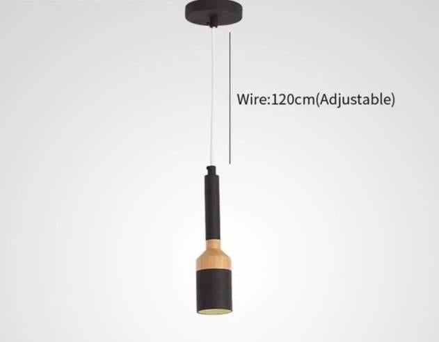 Nordic LED Brush Pendant Light