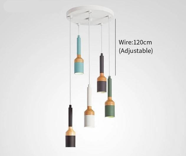 Nordic LED Brush Pendant Light