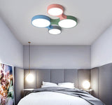 Modern Nordic Colorful Circle Ceiling Light