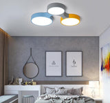 Modern Nordic Colorful Circle Ceiling Light